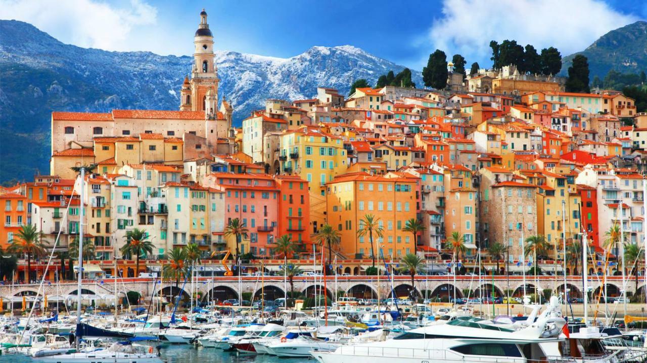 Les Miradors Apartment Menton Exterior foto